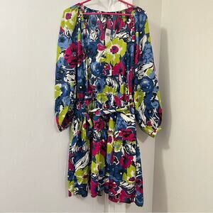 Lauren Ralph Lauren Floral Long Sleeve Dress Size 12